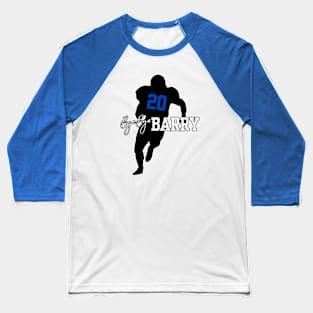 Bye Bye Barry - Barry Sanders Silhouette Baseball T-Shirt